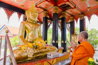 ประมวลภาพพิธีอัญเชิญองค์หลวงพ่อโต (จำลอง) วัดจุฬามณี