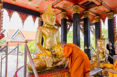 ประมวลภาพพิธีอัญเชิญองค์หลวงพ่อโต (จำลอง) วัดจุฬามณี