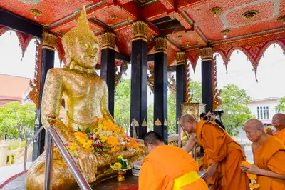 ประมวลภาพพิธีอัญเชิญองค์หลวงพ่อโต (จำลอง) วัดจุฬามณี
