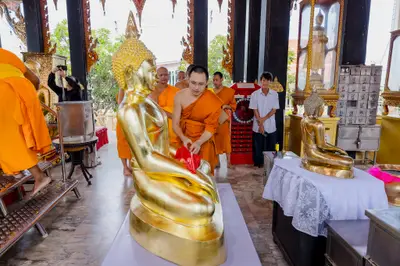 ประมวลภาพพิธีอัญเชิญองค์หลวงพ่อโต (จำลอง) วัดจุฬามณี