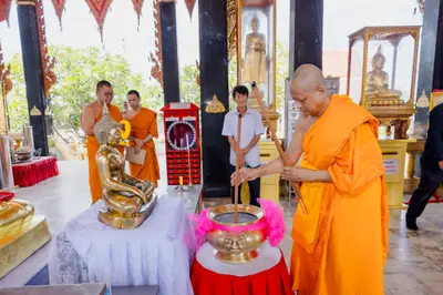 ประมวลภาพพิธีอัญเชิญองค์หลวงพ่อโต (จำลอง) วัดจุฬามณี
