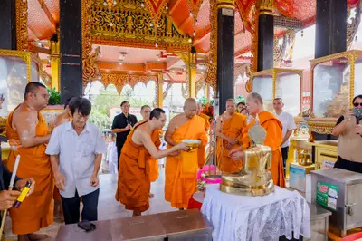 ประมวลภาพพิธีอัญเชิญองค์หลวงพ่อโต (จำลอง) วัดจุฬามณี