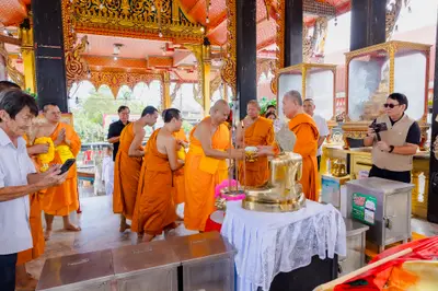 ประมวลภาพพิธีอัญเชิญองค์หลวงพ่อโต (จำลอง) วัดจุฬามณี