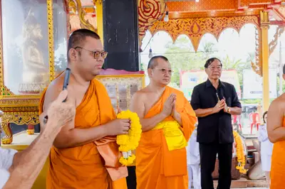 ประมวลภาพพิธีอัญเชิญองค์หลวงพ่อโต (จำลอง) วัดจุฬามณี