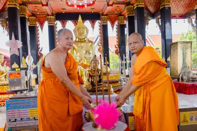 ประมวลภาพพิธีอัญเชิญองค์หลวงพ่อโต (จำลอง) วัดจุฬามณี
