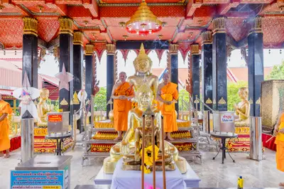 ประมวลภาพพิธีอัญเชิญองค์หลวงพ่อโต (จำลอง) วัดจุฬามณี