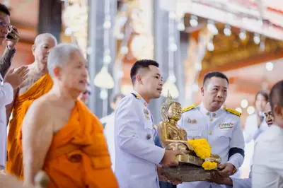 ประมวลภาพพิธีอัญเชิญองค์หลวงพ่อโต (จำลอง) วัดจุฬามณี