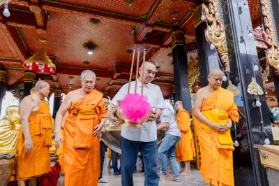 ประมวลภาพพิธีอัญเชิญองค์หลวงพ่อโต (จำลอง) วัดจุฬามณี