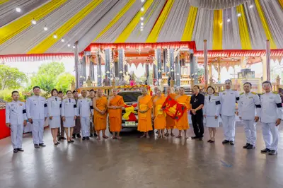 ประมวลภาพพิธีอัญเชิญองค์หลวงพ่อโต (จำลอง) วัดจุฬามณี