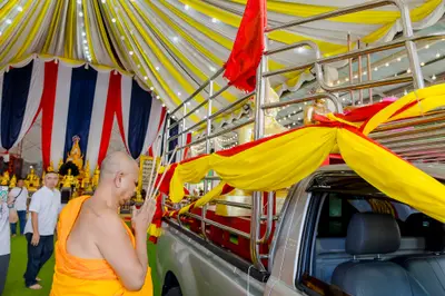 ประมวลภาพพิธีอัญเชิญองค์หลวงพ่อโต (จำลอง) วัดจุฬามณี
