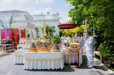 ประมวลภาพพิธีเททองหล่อพระอสีติมหาสาวก วัดจุฬามณี