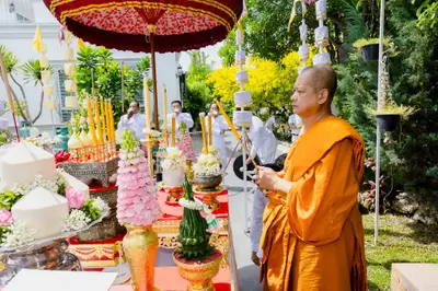 ประมวลภาพพิธีเททองหล่อพระอสีติมหาสาวก วัดจุฬามณี