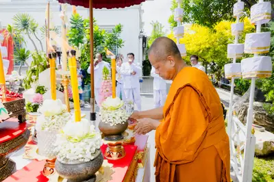 ประมวลภาพพิธีเททองหล่อพระอสีติมหาสาวก วัดจุฬามณี