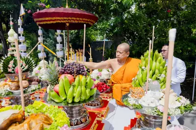 ประมวลภาพพิธีเททองหล่อพระอสีติมหาสาวก วัดจุฬามณี