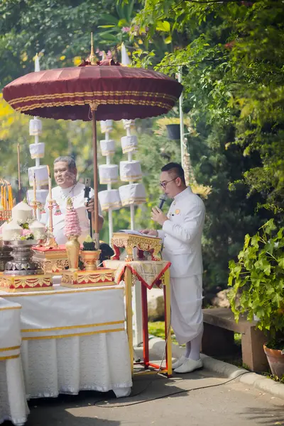 ประมวลภาพพิธีเททองหล่อพระอสีติมหาสาวก วัดจุฬามณี