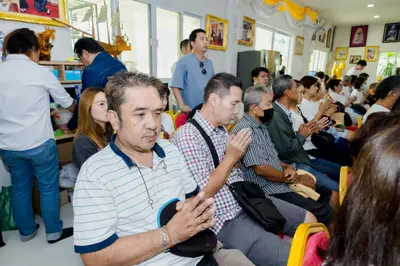 ประมวลภาพพิธีเททองหล่อพระอสีติมหาสาวก วัดจุฬามณี