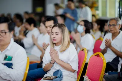 ประมวลภาพพิธีเททองหล่อพระอสีติมหาสาวก วัดจุฬามณี