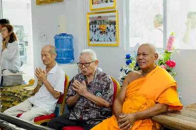 ประมวลภาพพิธีเททองหล่อพระอสีติมหาสาวก วัดจุฬามณี