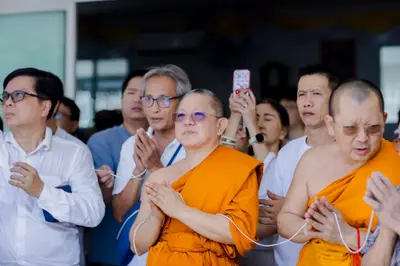 ประมวลภาพพิธีเททองหล่อพระอสีติมหาสาวก วัดจุฬามณี