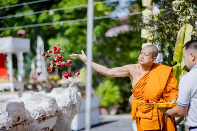 ประมวลภาพพิธีเททองหล่อพระอสีติมหาสาวก วัดจุฬามณี