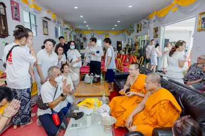 ประมวลภาพพิธีเททองหล่อพระอสีติมหาสาวก วัดจุฬามณี