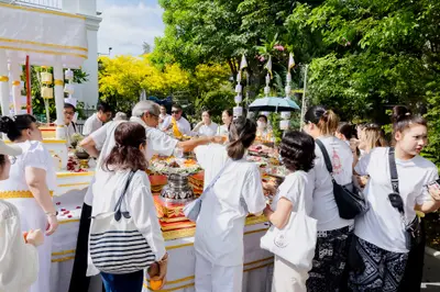 ประมวลภาพพิธีเททองหล่อพระอสีติมหาสาวก วัดจุฬามณี