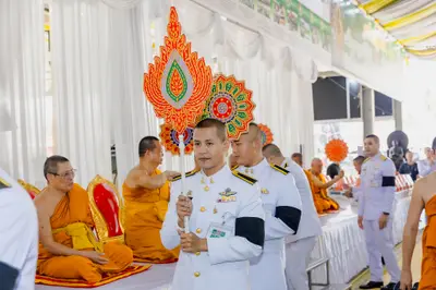 ประมวลภาพพิธีบำเพ็ญกุศลปัณรสมวาร (๑๕ วัน) วัดจุฬามณี