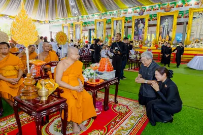 ประมวลภาพพิธีบำเพ็ญกุศลปัณรสมวาร (๑๕ วัน) วัดจุฬามณี