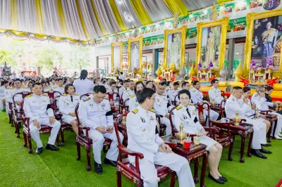 ประมวลภาพพิธีบำเพ็ญกุศลปัณรสมวาร (๑๕ วัน) วัดจุฬามณี