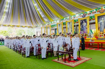 ประมวลภาพพิธีบำเพ็ญกุศลปัณรสมวาร (๑๕ วัน) วัดจุฬามณี