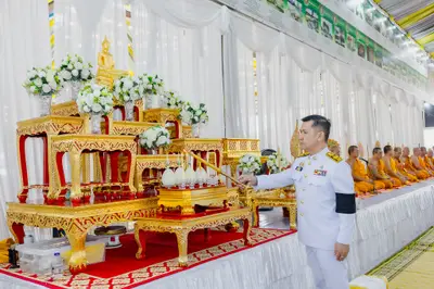 ประมวลภาพพิธีบำเพ็ญกุศลปัณรสมวาร (๑๕ วัน) วัดจุฬามณี