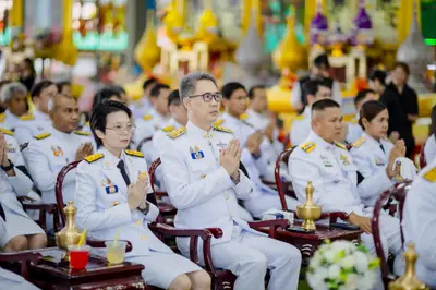 ประมวลภาพพิธีบำเพ็ญกุศลปัณรสมวาร (๑๕ วัน) วัดจุฬามณี