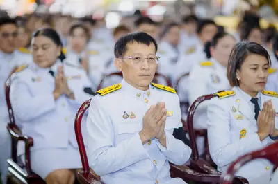 ประมวลภาพพิธีบำเพ็ญกุศลปัณรสมวาร (๑๕ วัน) วัดจุฬามณี