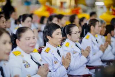 ประมวลภาพพิธีบำเพ็ญกุศลปัณรสมวาร (๑๕ วัน) วัดจุฬามณี