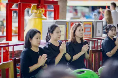 ประมวลภาพพิธีบำเพ็ญกุศลปัณรสมวาร (๑๕ วัน) วัดจุฬามณี