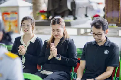 ประมวลภาพพิธีบำเพ็ญกุศลปัณรสมวาร (๑๕ วัน) วัดจุฬามณี