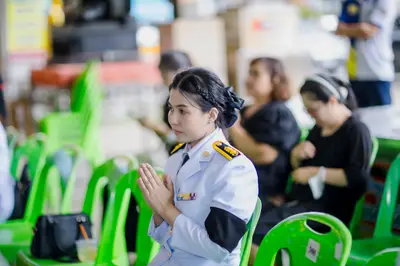 ประมวลภาพพิธีบำเพ็ญกุศลปัณรสมวาร (๑๕ วัน) วัดจุฬามณี