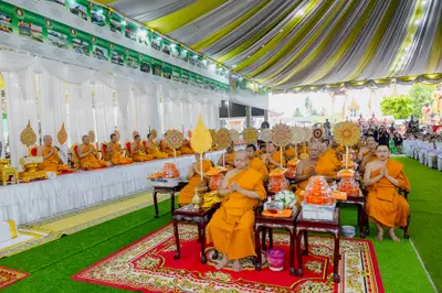 ประมวลภาพพิธีบำเพ็ญกุศลปัณรสมวาร (๑๕ วัน) วัดจุฬามณี