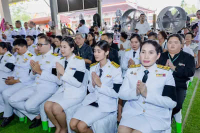 ประมวลภาพพิธีบำเพ็ญกุศลปัณรสมวาร (๑๕ วัน) วัดจุฬามณี