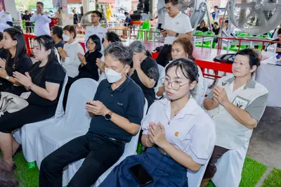 ประมวลภาพพิธีบำเพ็ญกุศลปัณรสมวาร (๑๕ วัน) วัดจุฬามณี