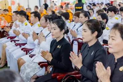 ประมวลภาพพิธีบำเพ็ญกุศลปัณรสมวาร (๑๕ วัน) วัดจุฬามณี