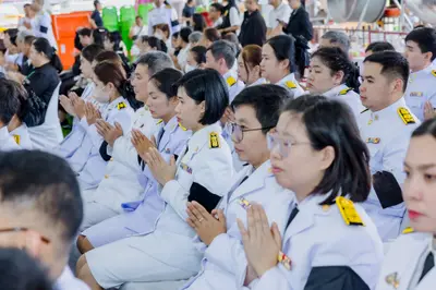 ประมวลภาพพิธีบำเพ็ญกุศลปัณรสมวาร (๑๕ วัน) วัดจุฬามณี