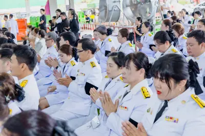 ประมวลภาพพิธีบำเพ็ญกุศลปัณรสมวาร (๑๕ วัน) วัดจุฬามณี