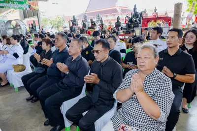 ประมวลภาพพิธีบำเพ็ญกุศลปัณรสมวาร (๑๕ วัน) วัดจุฬามณี