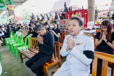 ประมวลภาพพิธีบำเพ็ญกุศลปัณรสมวาร (๑๕ วัน) วัดจุฬามณี
