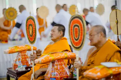 ประมวลภาพพิธีบำเพ็ญกุศลปัณรสมวาร (๑๕ วัน) วัดจุฬามณี