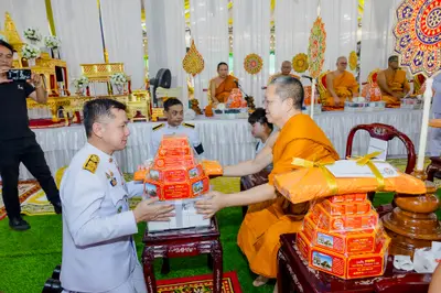 ประมวลภาพพิธีบำเพ็ญกุศลปัณรสมวาร (๑๕ วัน) วัดจุฬามณี