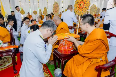 ประมวลภาพพิธีบำเพ็ญกุศลปัณรสมวาร (๑๕ วัน) วัดจุฬามณี