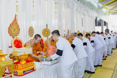 ประมวลภาพพิธีบำเพ็ญกุศลปัณรสมวาร (๑๕ วัน) วัดจุฬามณี