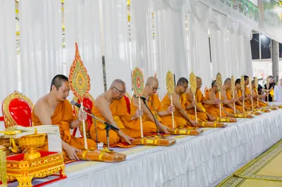 ประมวลภาพพิธีบำเพ็ญกุศลปัณรสมวาร (๑๕ วัน) วัดจุฬามณี